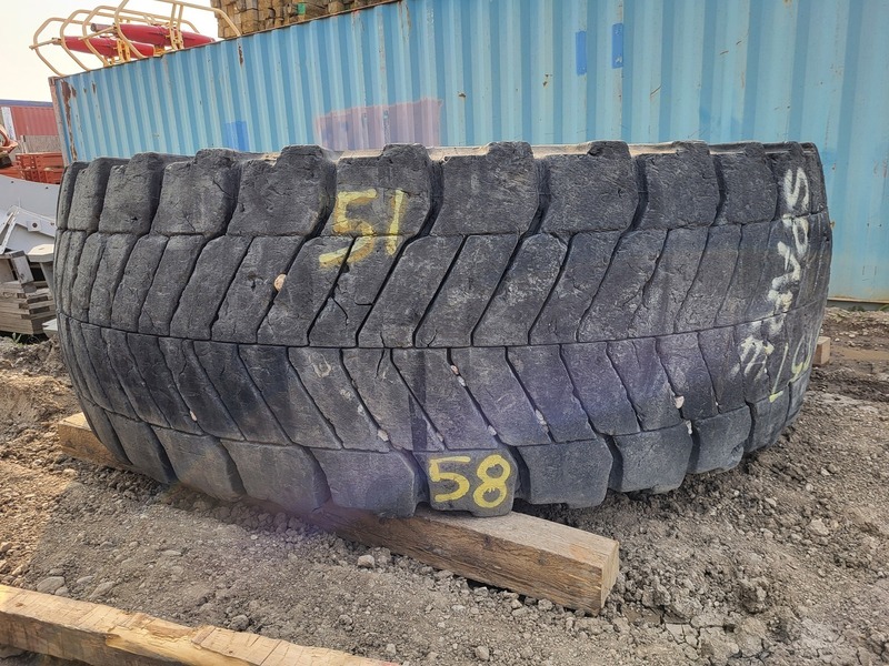 Bridgestone #VREV, OTR E2A radial tubeless tire, 46/90R57 E4, c/w rim - Image 2