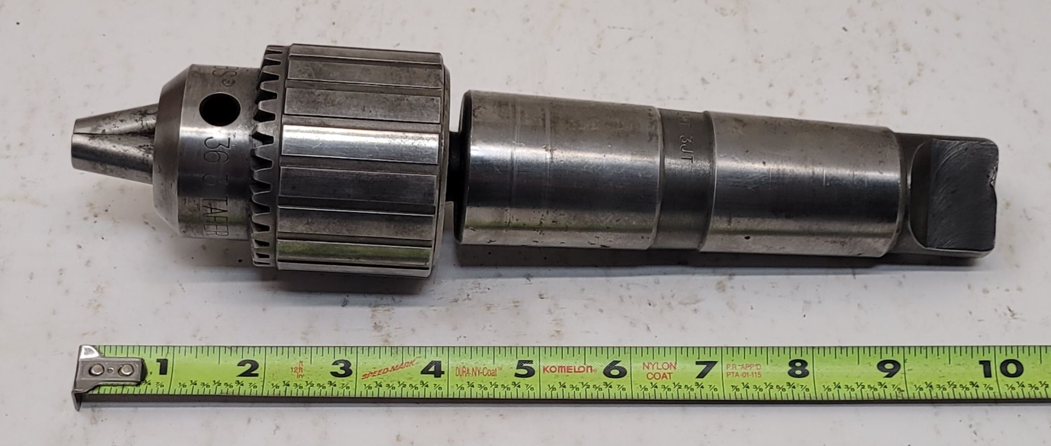 Jacobs 36-3 Taper Ball Bearing Chuck w/ 5MT 3JT Sleeve - Image 7