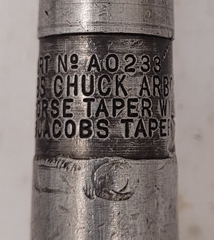 Jacobs #6A, ball bearing drill chuck, #33 Jacobs taper, 2MT chuck arbor - Image 4