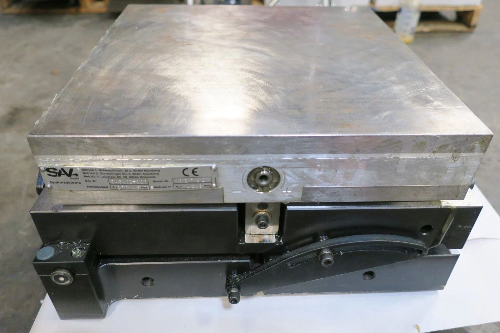 SAV 245.02-320 Precision Magnetic Sine Table. 320mm x 320mm. - Image 1