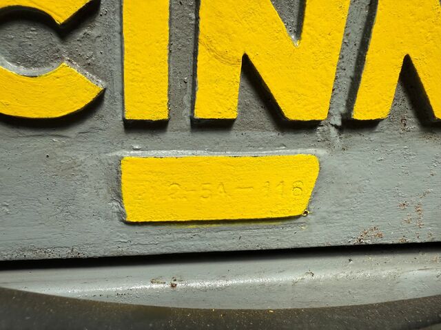 Cincinnati No. 2 Mdl. O-M, centerless grinder, 3.5" capacity, 24" grinding wheel, 1953 - Image 3
