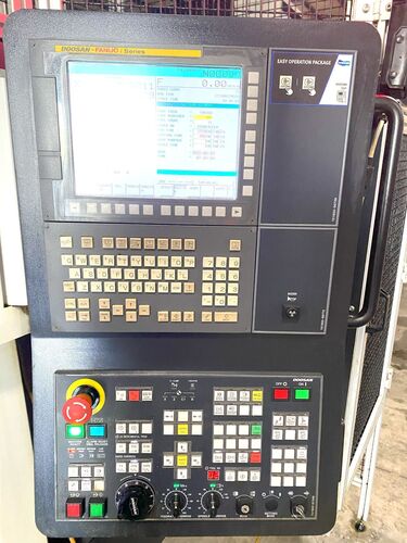 Daewoo Doosan #Lynx-2100A, cnc lathe, w/ Denso Robot Loader, 23" swing, 13.8" diameter x 13" max, 6" chuck - Image 8