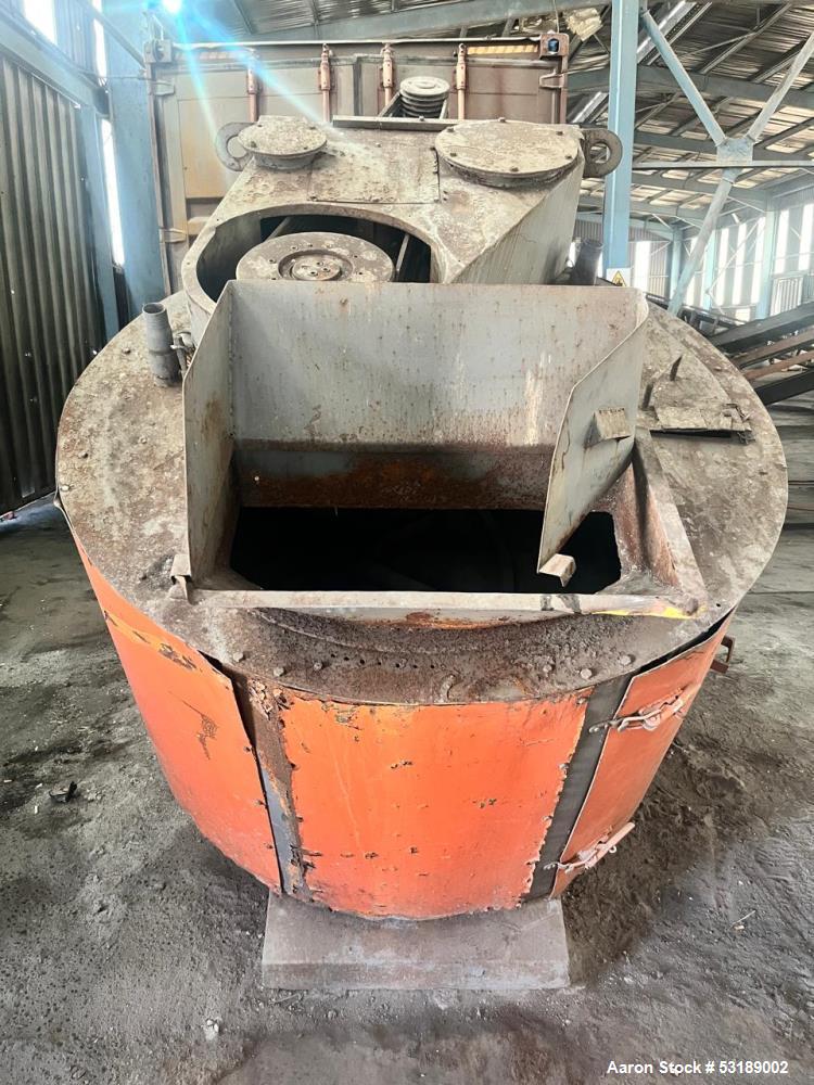 Eirich #RV-15, Muller Mixer, 750L, 1200 kg Capacity, 75 HP Tool, 304 Stainless Steel - Image 5