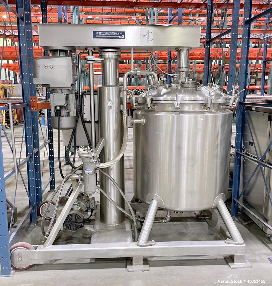 Scott #HRSCR-HLK, Vacuum Mixing System, Stainless Steel, 35.7" diameter x 38.4" straight side, dish top & - Image 4
