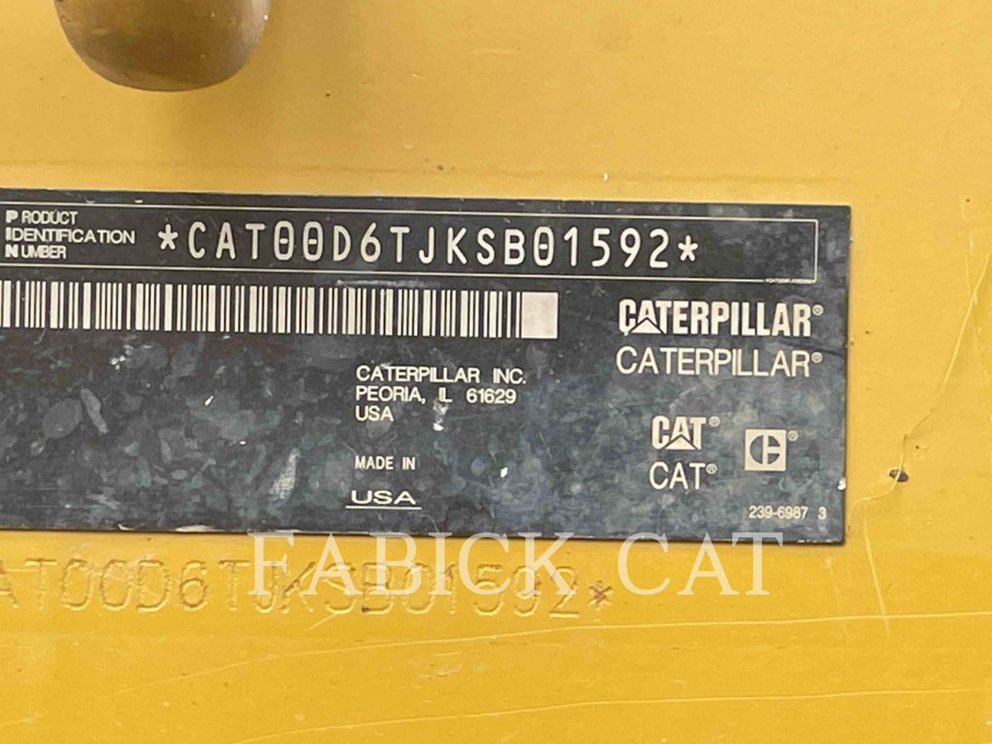 Caterpillar D6TLGVPAT4, Crawler Dozer, 12803 hours, S/N: KSB01592, 2013 - Image 2