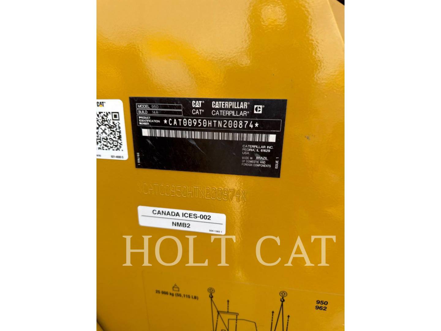 Cat 950 QC, Wheel Loader, 1361 hours, S/N: TN200874, 2024 - Image 6