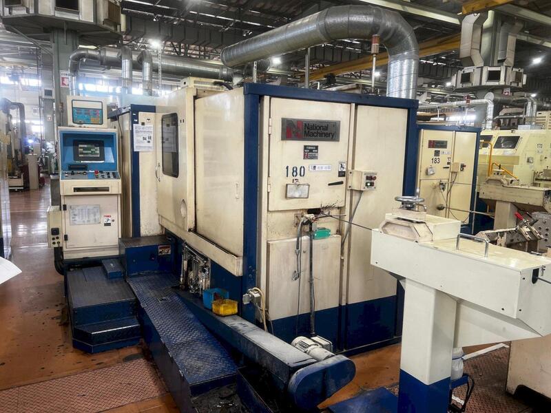 3/8" x 2.9" National Formax #FX33M, medium stroke, 3 die, progressive header, 300 PPM, 1990 - Image 1