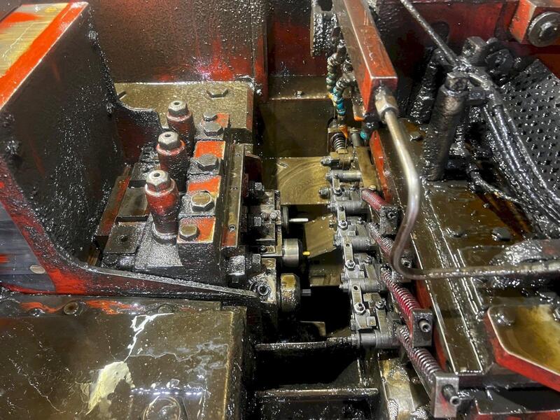 3/8" x 2.9" National Formax #FX33M, medium stroke, 3 die, progressive header, 300 PPM, 1990 - Image 4