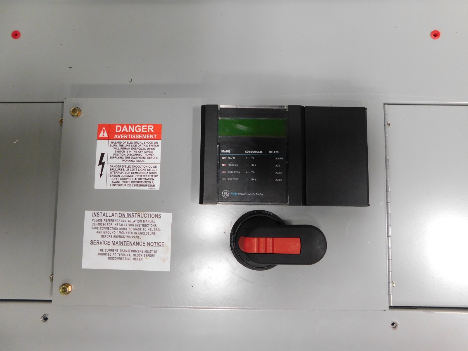 1200 Amp. General Electric, Spectra Series, panelboard, 44W 89H, 3 wire, 480 Volts, 3 phase - Image 10