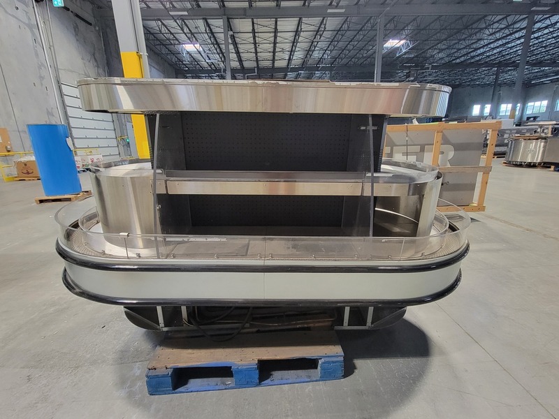 Barker #HV408RI, self service open multi-deck island merchandiser, R507 refrigerant, 18400 BTUH, 2011 - Image 6