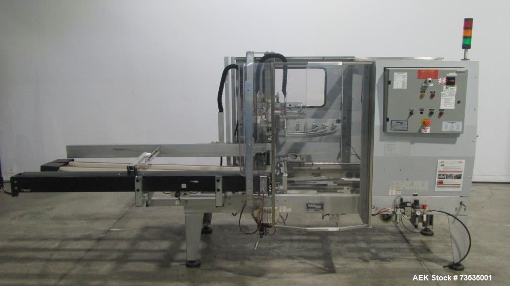 Wexxar Belcor #615T, Auto Case Erector, w/ Bottom Sealer, 25 CPM, 16-38" width x 12-29" H x 10-22" L case - Image 1