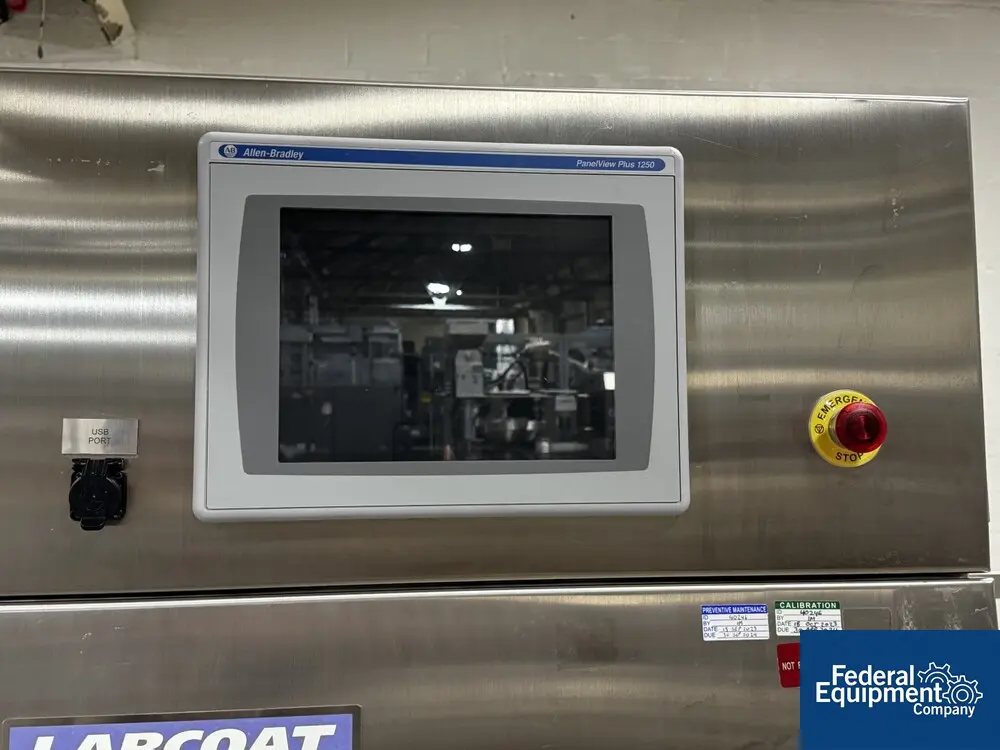 Ohara #LCIIX-Labcoat, coating pan, Stainless Steel, AB controls, 460 V., 2017 - Image 7