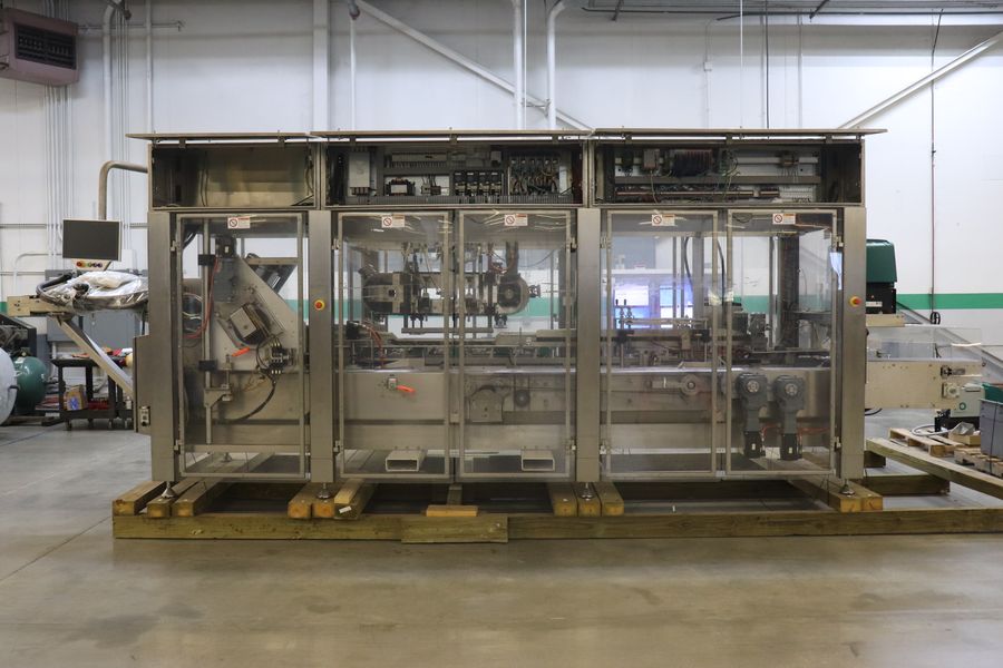 Syntegon #MEC, 12" pitch endload cartoner, demo model, low hours, 2021 - Image 1