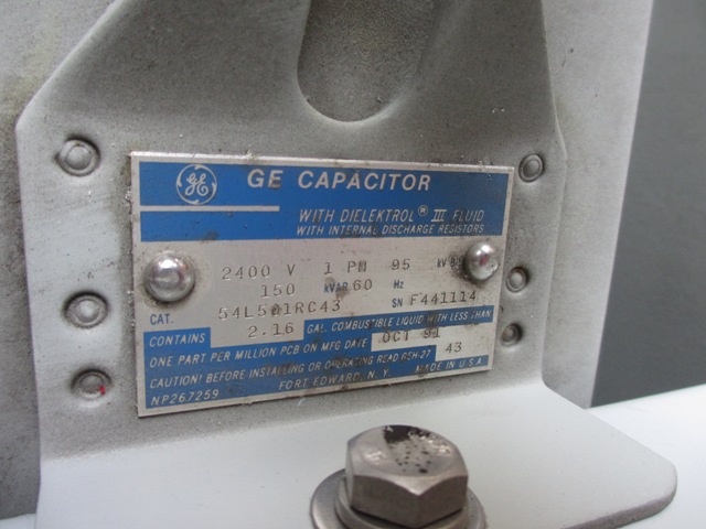 3600 KVAR SHALLBETTER CAPACITOR BANK, 24 X 150 KVAR CANS, 4160/2400 VOLT, OUTDOOR, FUSED - Image 7