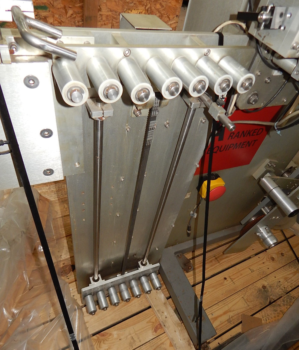 Label-Aire #ASDU, labeling machine, 2" max label, dual unwind, Lot # Laser Burner - Image 2