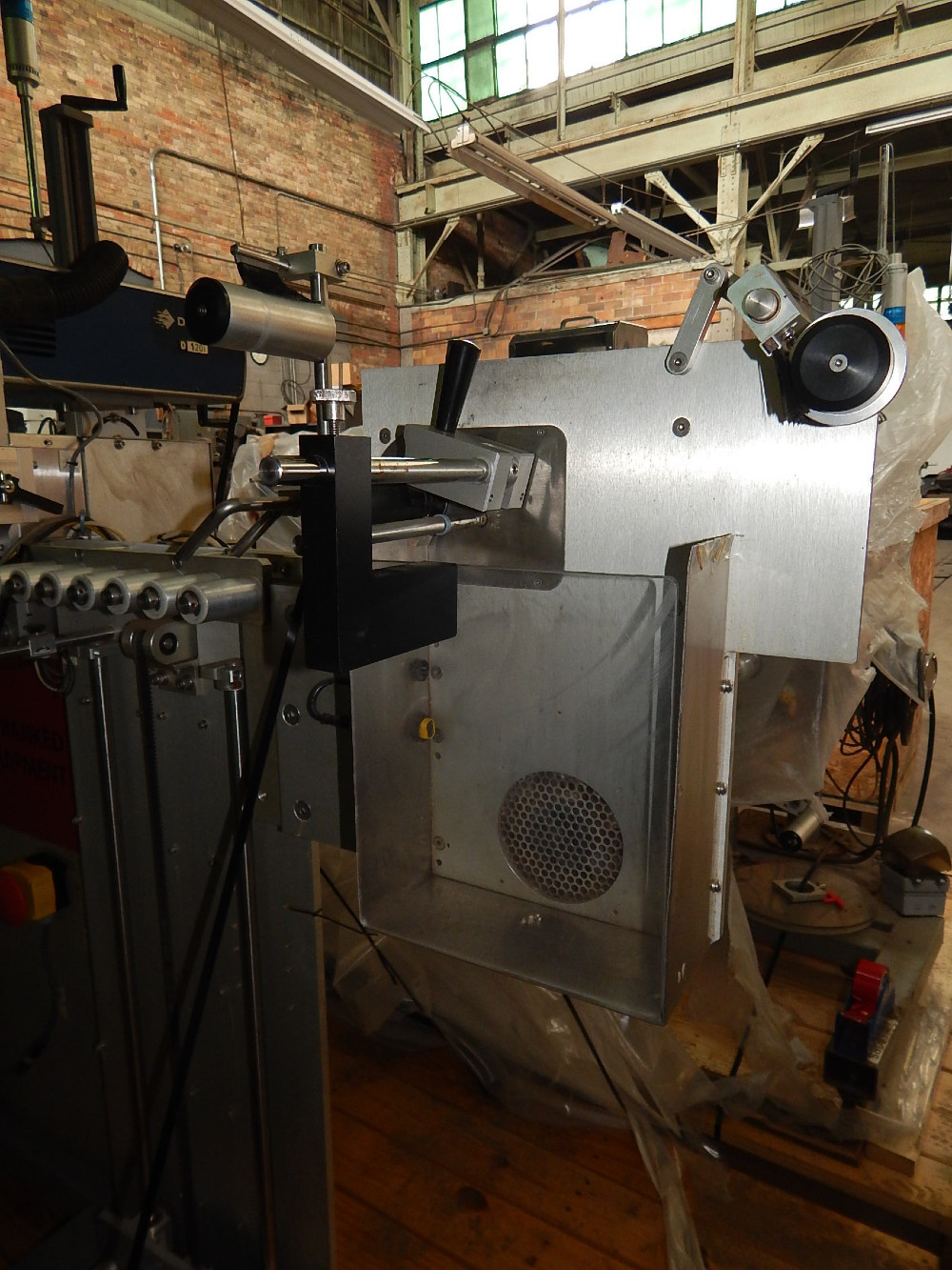 Label-Aire #ASDU, labeling machine, 2" max label, dual unwind, Lot # Laser Burner - Image 10