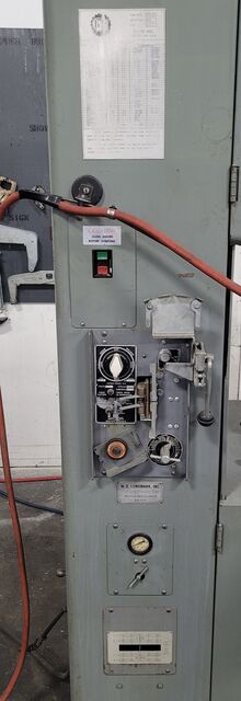 24" x 12" Grob #4V-24, vertical band saw, 1" x 179" blade, 3 HP, 40-5000 FPM, blade welder - Image 5