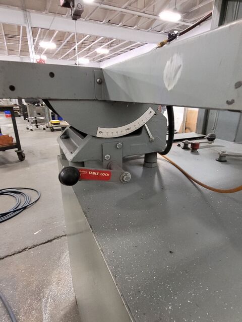 24" x 12" Grob #4V-24, vertical band saw, 1" x 179" blade, 3 HP, 40-5000 FPM, blade welder - Image 10