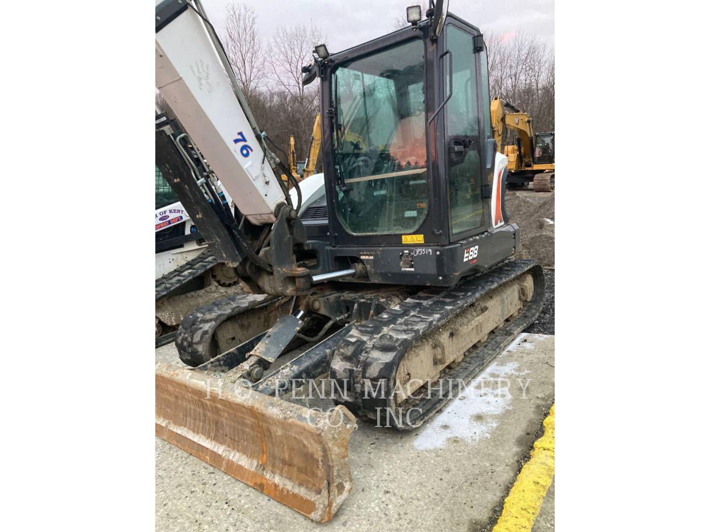 Bobcat E88, Excavator, 969 hours, S/N: B4NM11097, 2021 - Image 1