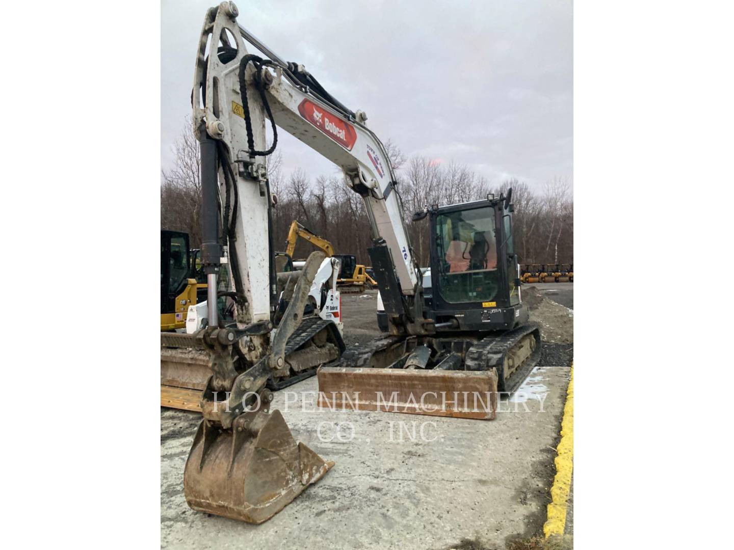 Bobcat E88, Excavator, 969 hours, S/N: B4NM11097, 2021 - Image 8