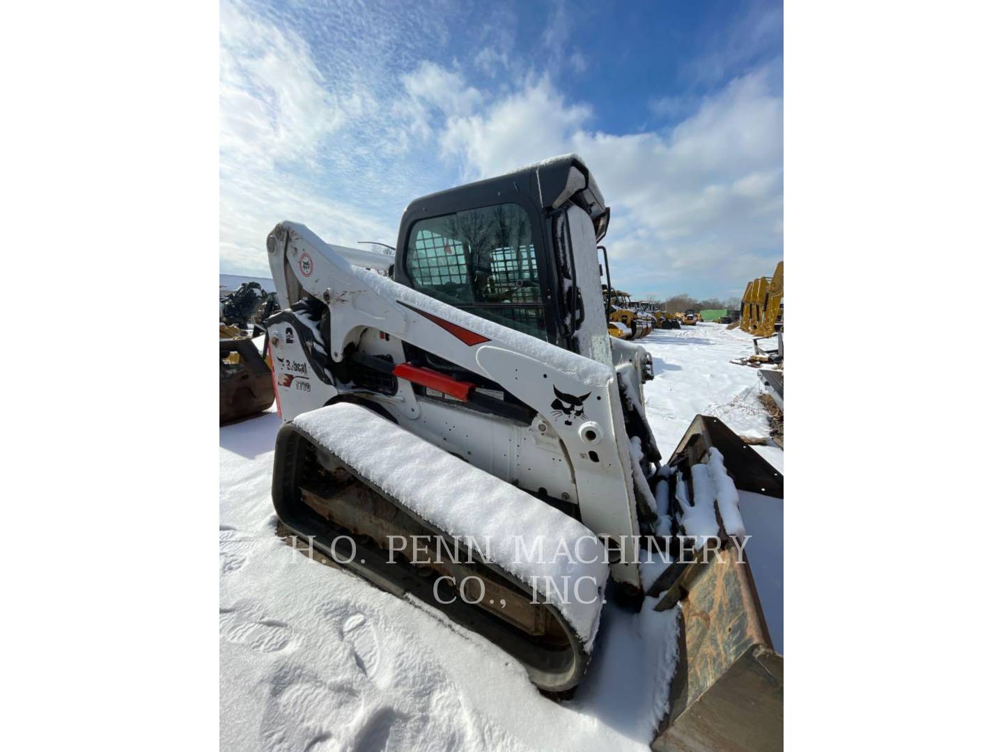 Bobcat T770, Skid Steer Loader, 1215 hours, S/N: AT6323685, 2020 - Image 3