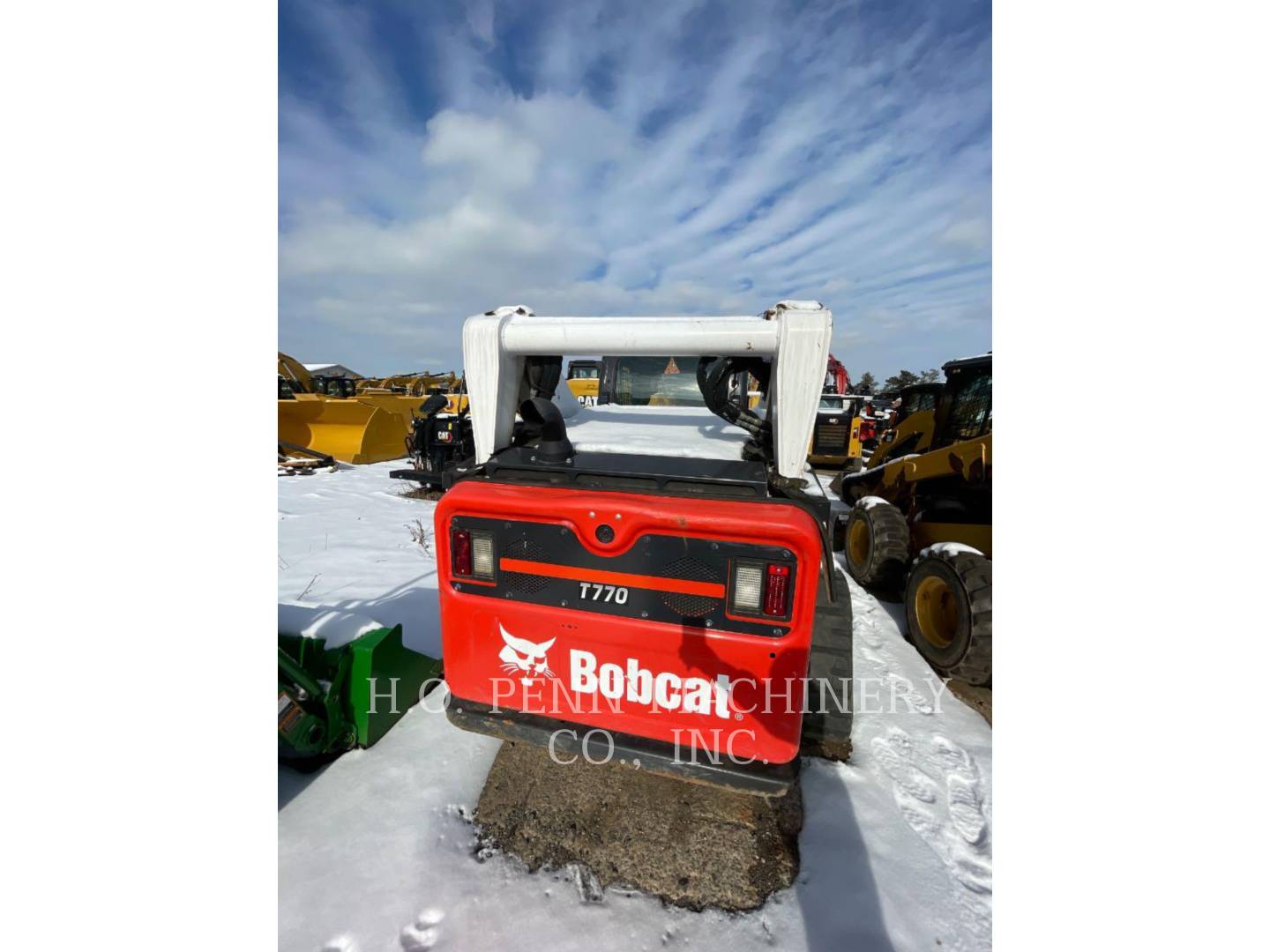 Bobcat T770, Skid Steer Loader, 1215 hours, S/N: AT6323685, 2020 - Image 4
