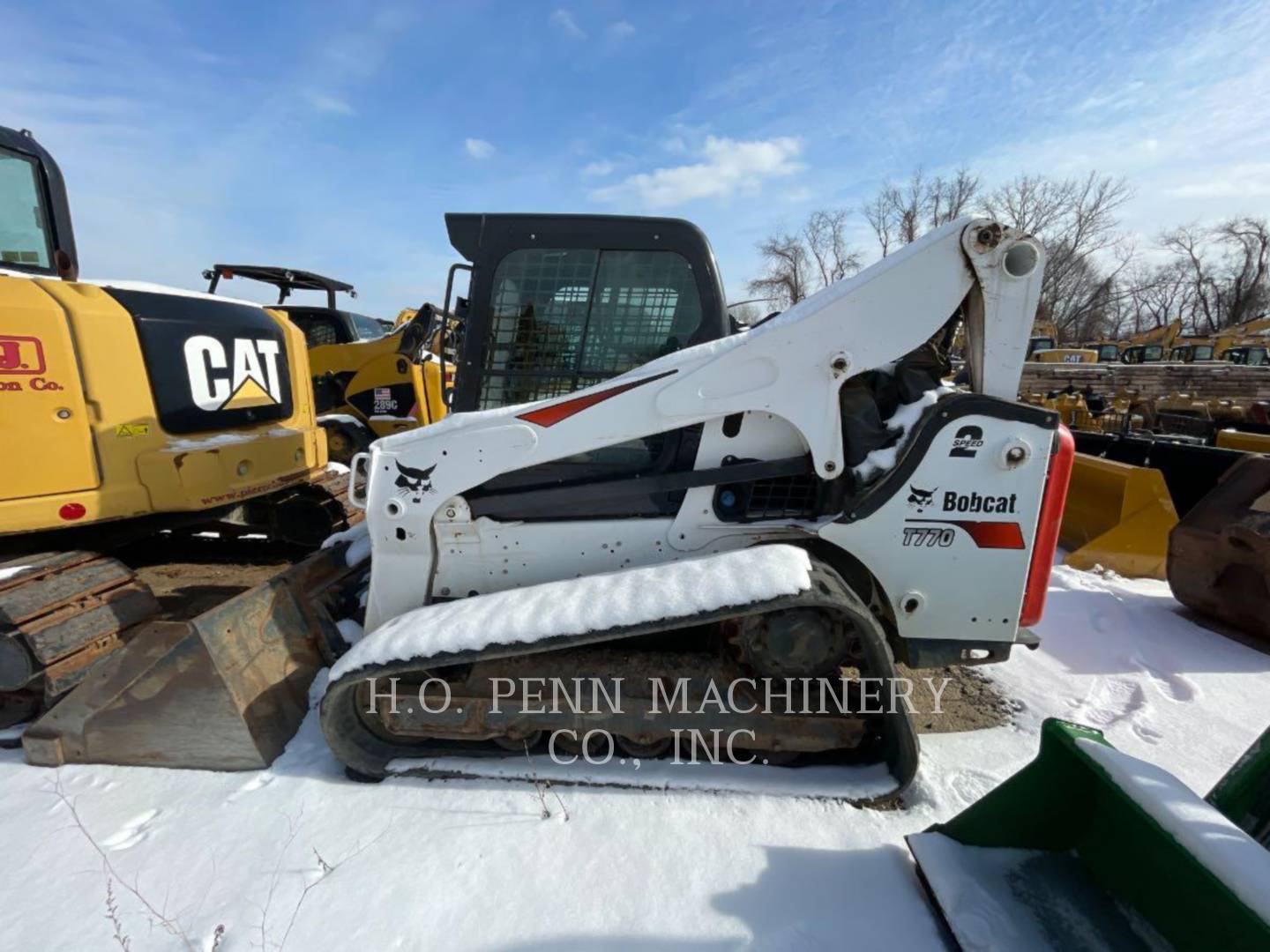 Bobcat T770, Skid Steer Loader, 1215 hours, S/N: AT6323685, 2020 - Image 7