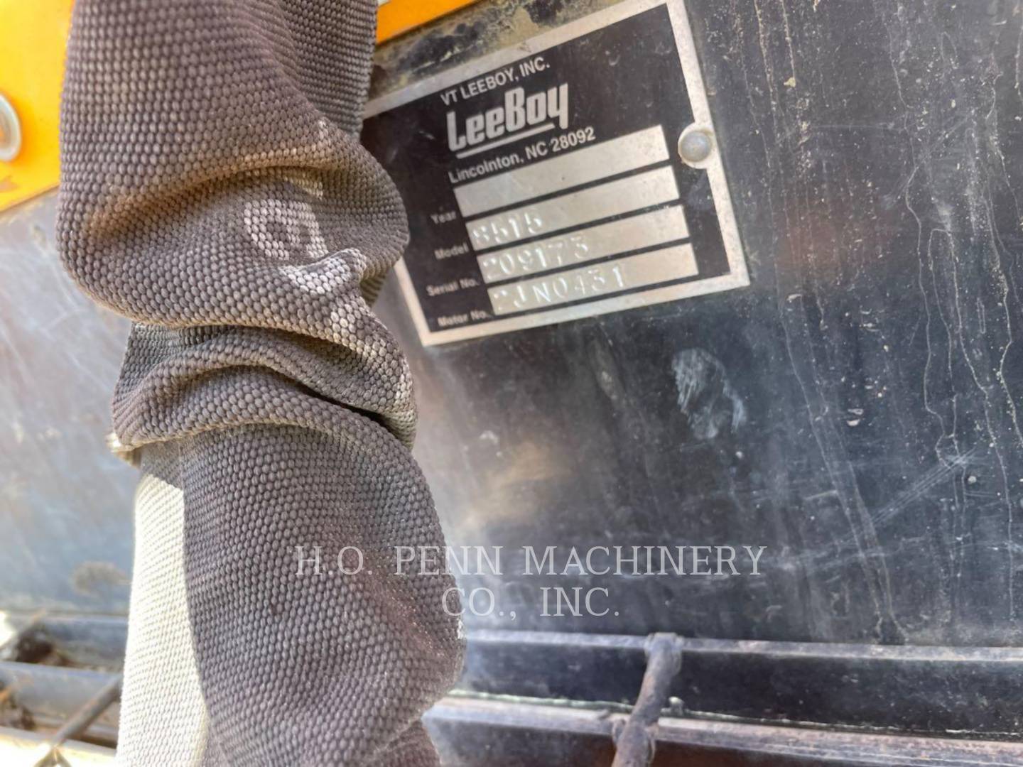 Lee-Boy 8515B, Asphalt Paver, 9600 hours, S/N: 209173, 2018 - Image 8