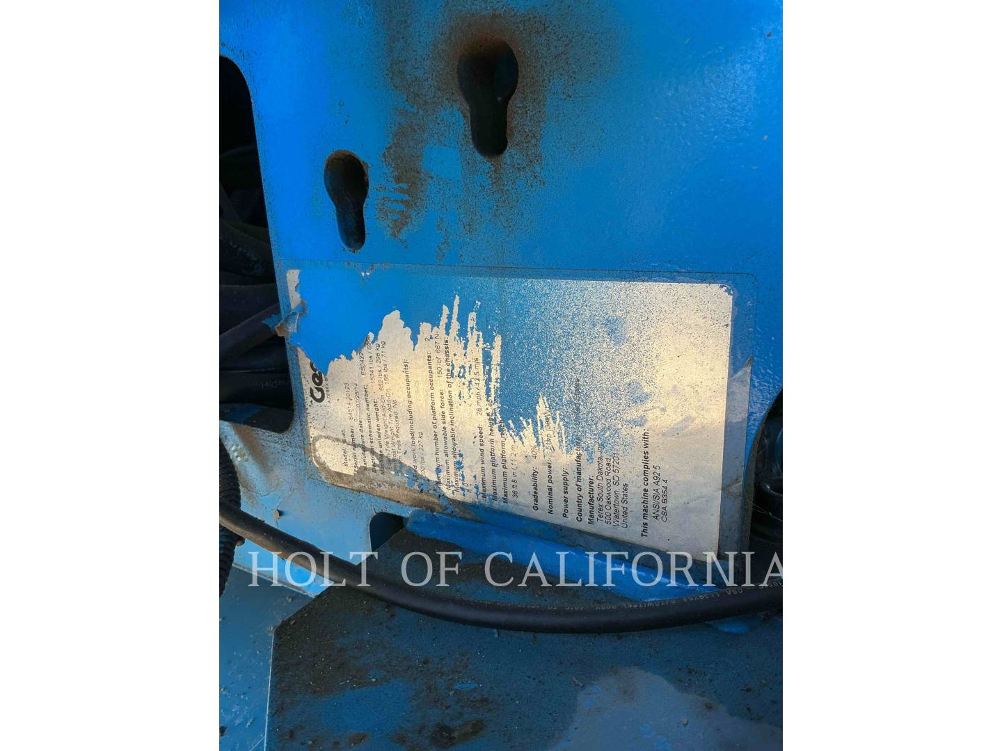 Genie Industries S-45, Articulated Boom Lift, 2297 hours, S/N: S4514-20123, 2014 - Image 8