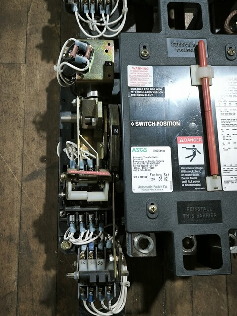 400 Amp. ASCO E7ACTSC30400N5-XC, Automatic Transfer Switch, 480 Volts, AS IS - Image 7