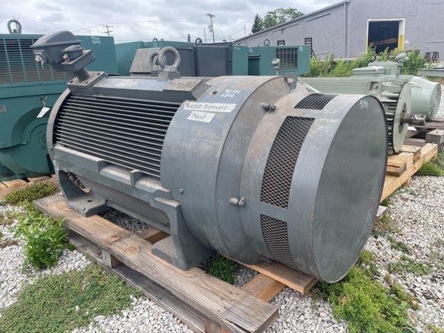 800 HP 1800 RPM Teco Westinghouse, Frame 6808BZ, TEFC BB, 2300/4160 Volts - Image 2