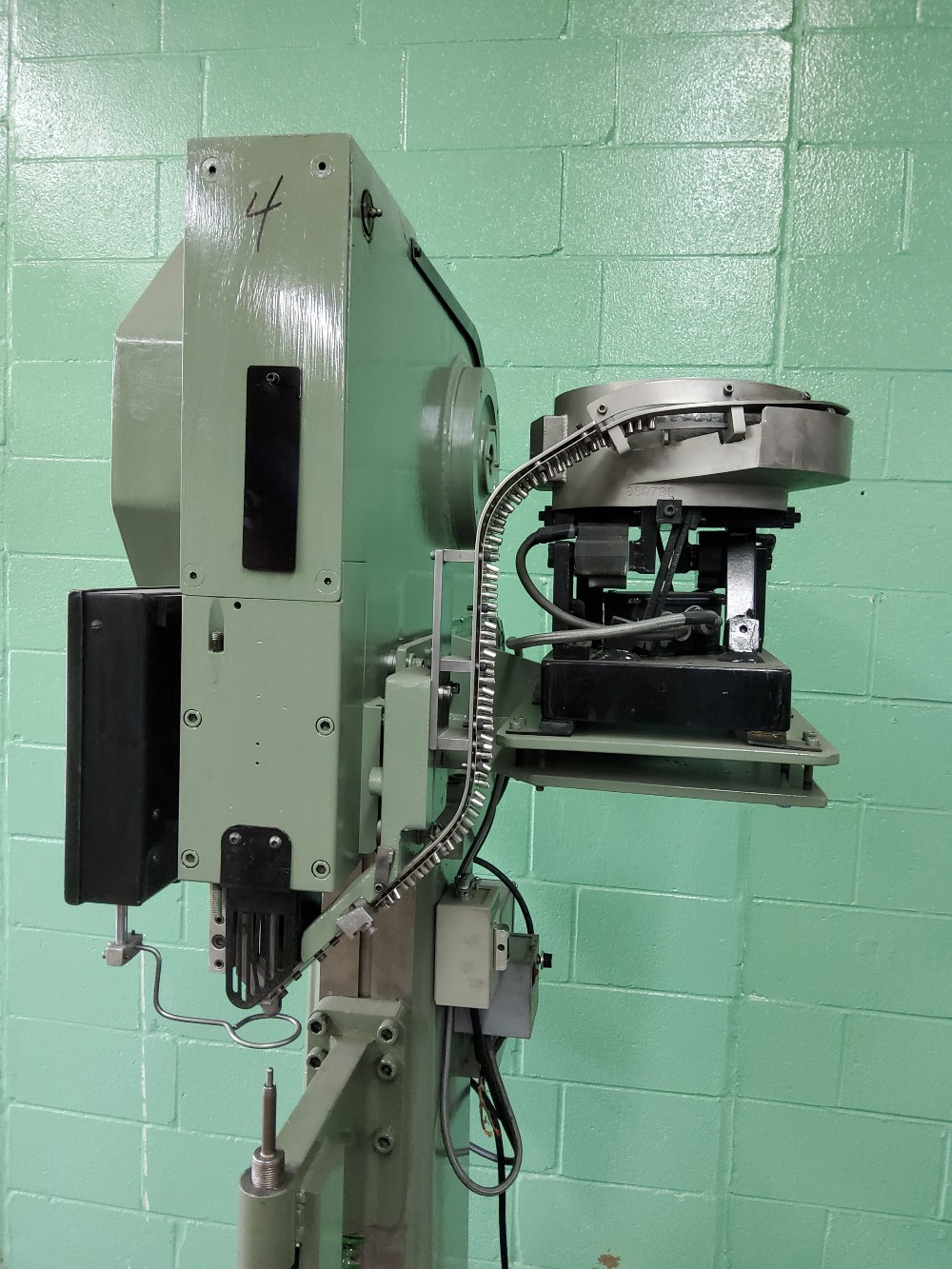 National #1200, river machine, 12" throat, electric solenoid / roller clutch - Image 2