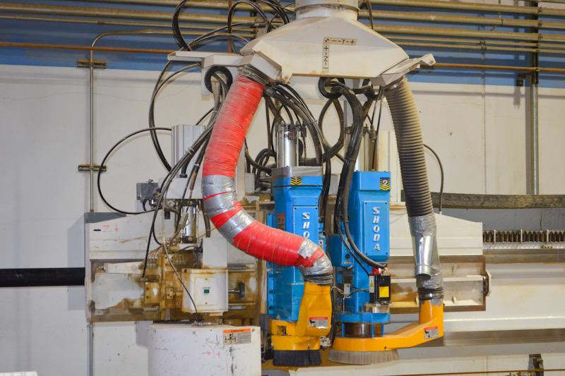 Shoda #Maxxim, muti-spdl. CNC router, 2-head, 16 ATC, 133