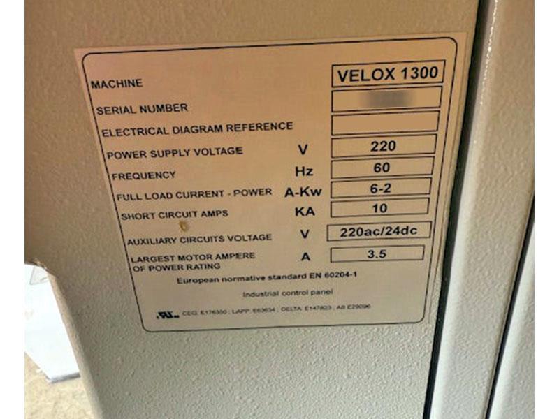 Omal #Velox-1300, CNC bore, glue & dowel inserter, PLC Control, 2023 - Image 4