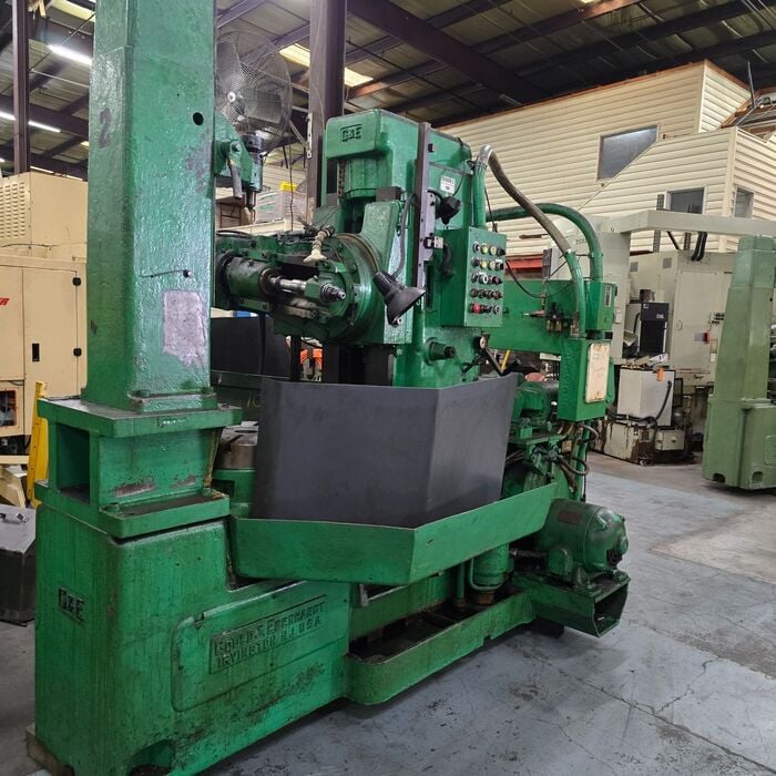 Gould & Eberhardt #24H, gear hobber, 24" max diameter gear, 18" table high tailstock with 44" under center - Image 1