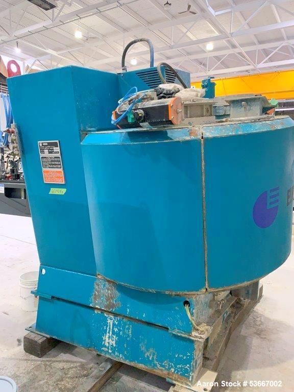 600 liter Eirich #R16, High Intensity Mixer, 75HP, 480 V., Bottom Discharge, upgraded top cleaning, 2021 - Image 3