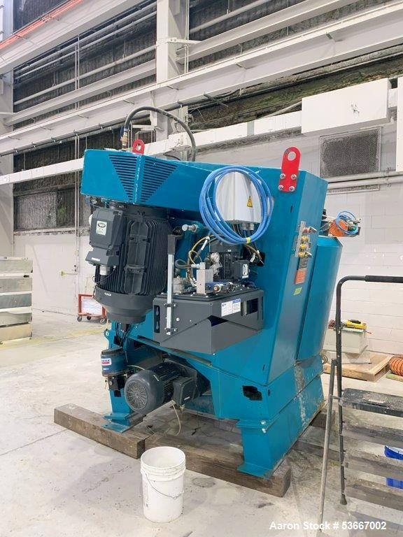 600 liter Eirich #R16, High Intensity Mixer, 75HP, 480 V., Bottom Discharge, upgraded top cleaning, 2021 - Image 5