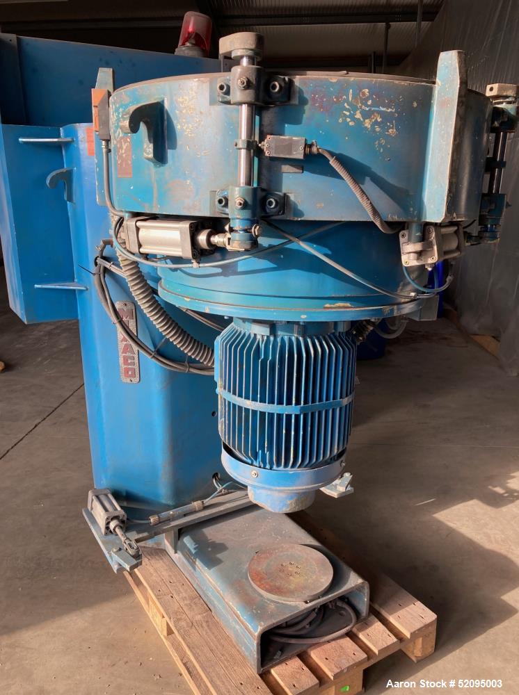 600 liter Mixaco #CM-600D, Container Mixer, 40 HP, 380 V., Stainless Steel, 1992 - Image 1