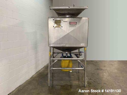 Breddo, Liquifier, Cone Bottom, 47" x 47" x 41" tank, 300 Gallon, Stainless Steel, 37.5 HP, Control Panel - Image 2