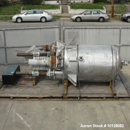 400 gallon Buhler, Vacuum Mixer, 1500 liter, Stainless Steel, 1995, AS IS - Image 2