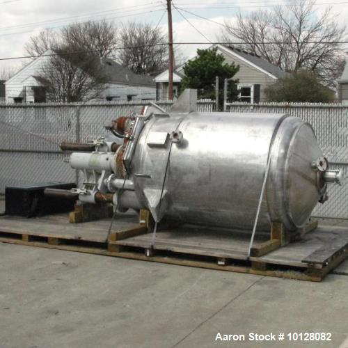400 gallon Buhler, Vacuum Mixer, 1500 liter, Stainless Steel, 1995, AS IS - Image 3