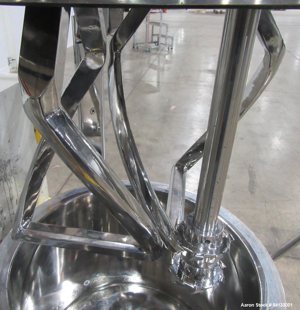 13 gallon Jaygo #TDPMD-50, Double Planetary Mixer, 50L, High-Viscosity Processing, 7/4 HP, VFD, 2009 - Image 8