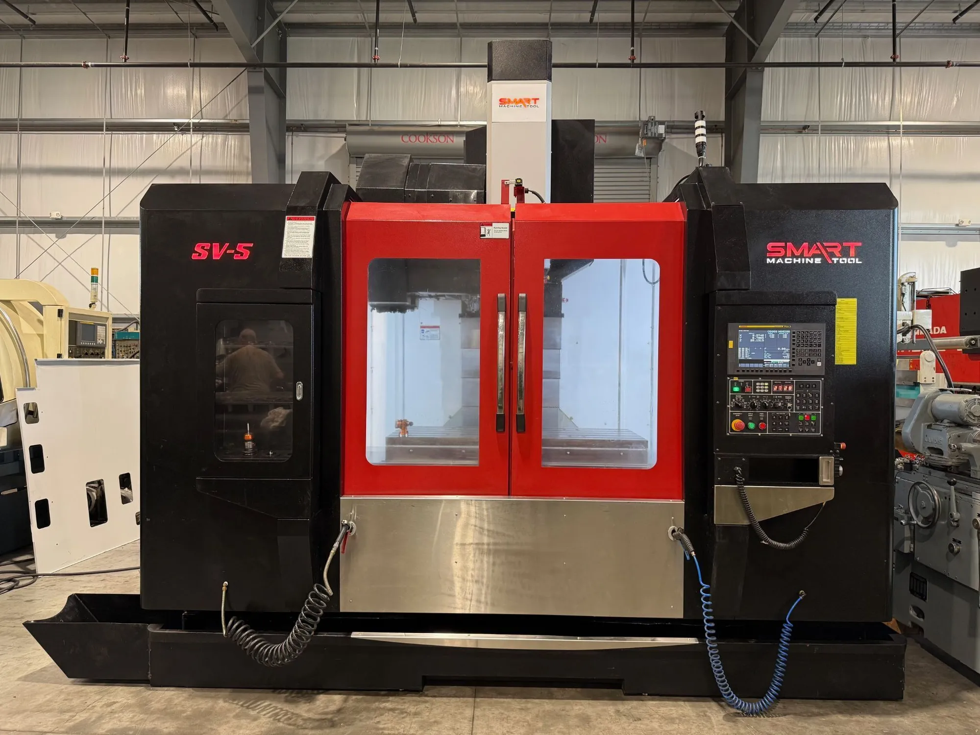 Smart Machine Tool #SV5, CNC vertical machining center, 30