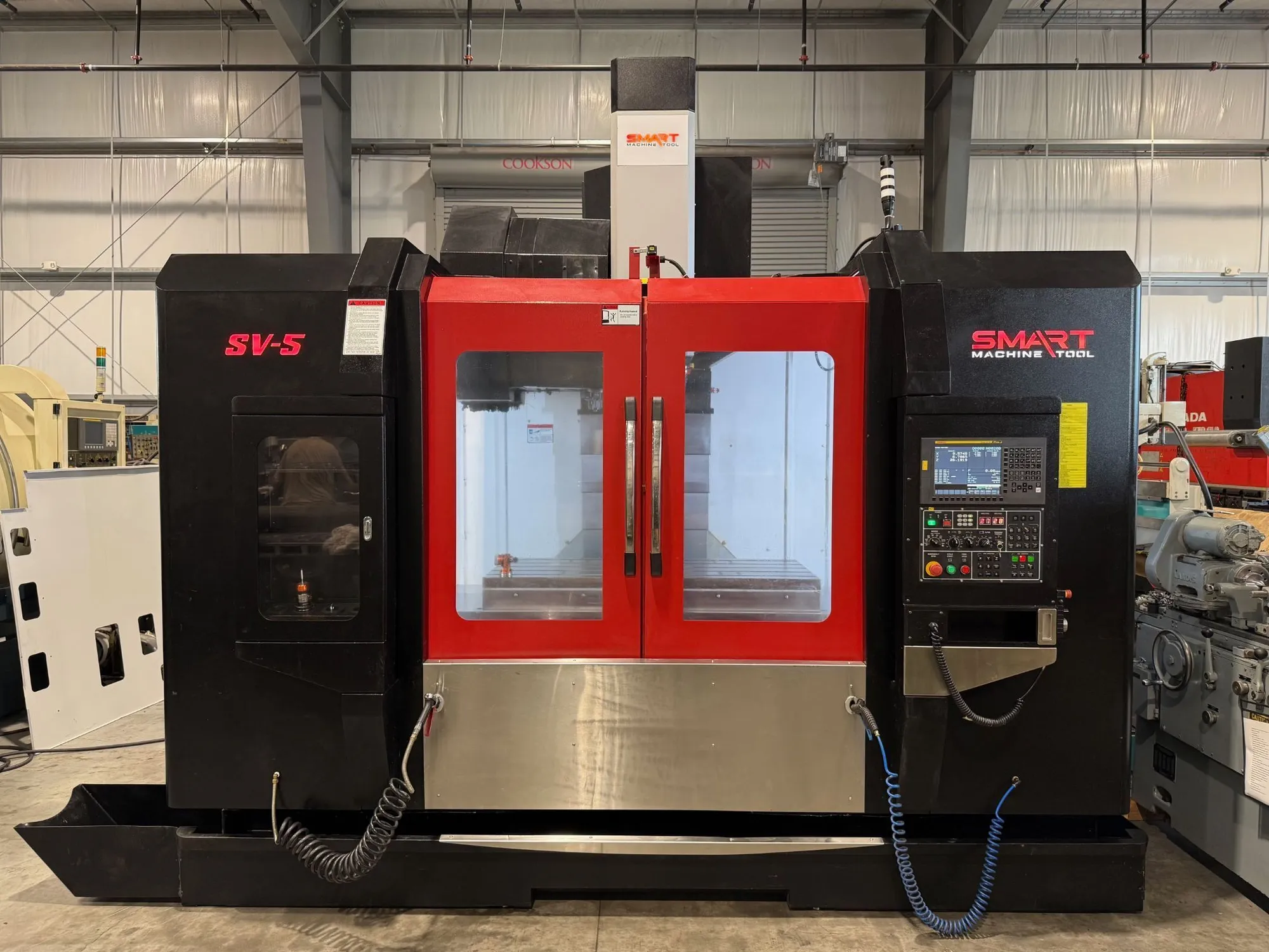 Smart Machine Tool #SV5, CNC vertical machining center, 30