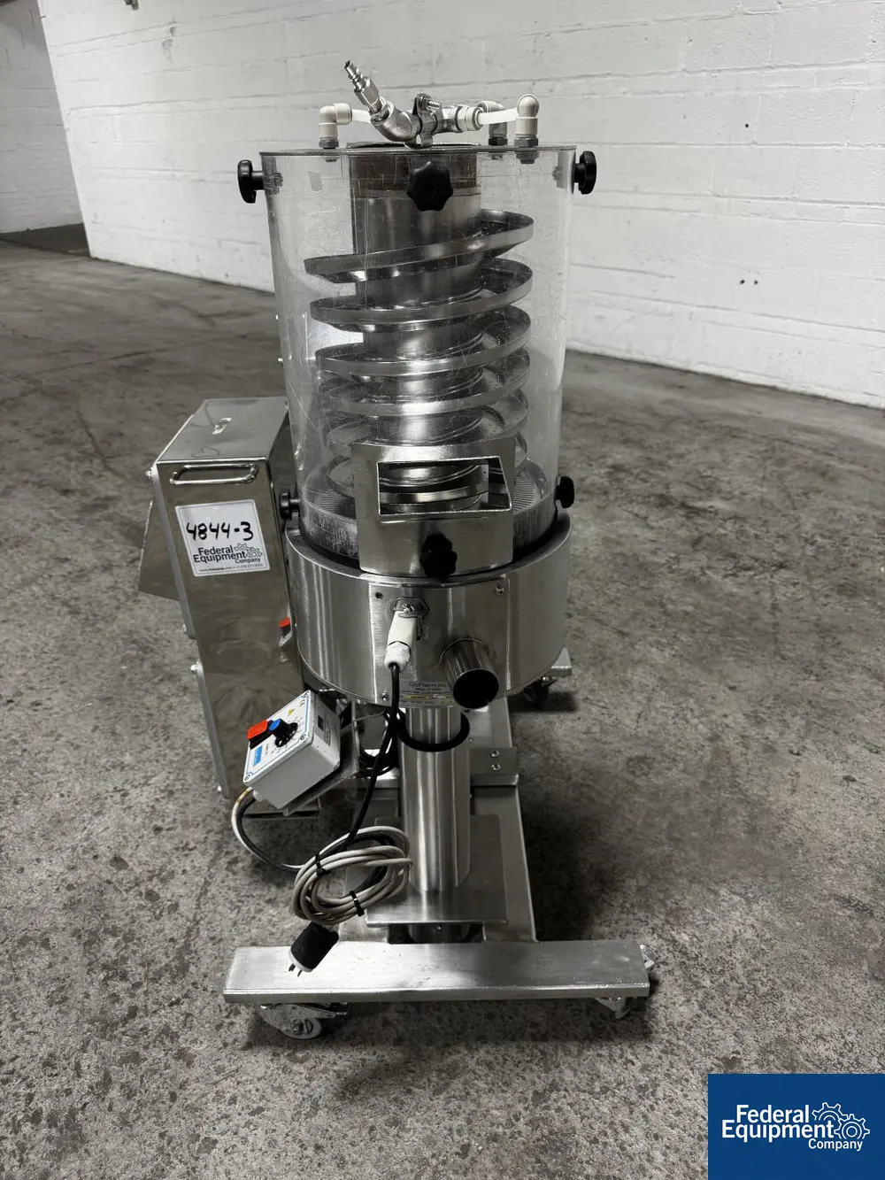 Safeline CroPharm #VDS-130, Combi Metal Detector & Deduster, 2008 - Image 3