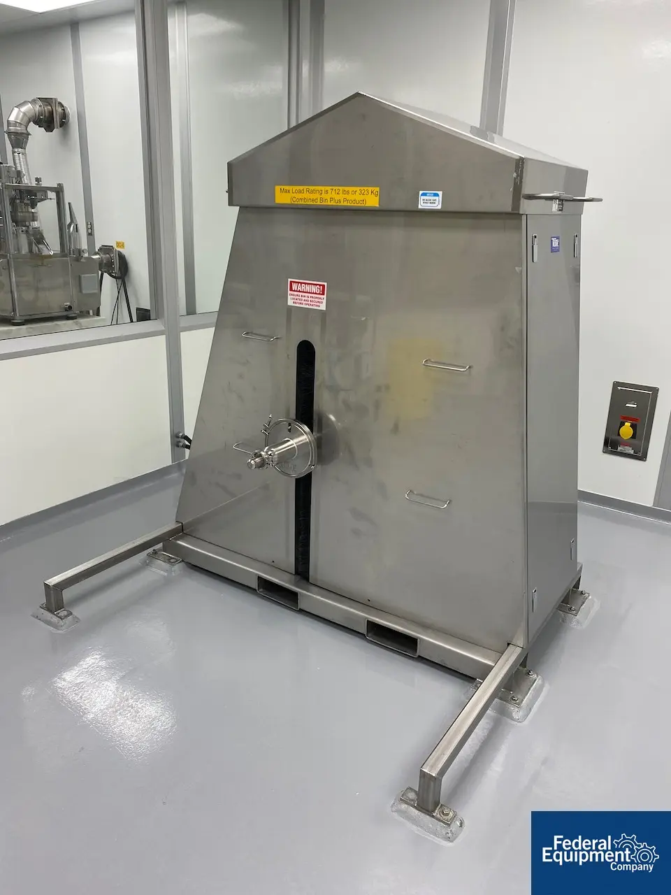 Tote Systems #5-60022-2BLNDR, Bin Blender, Stainless Steel, 2005 - Image 1