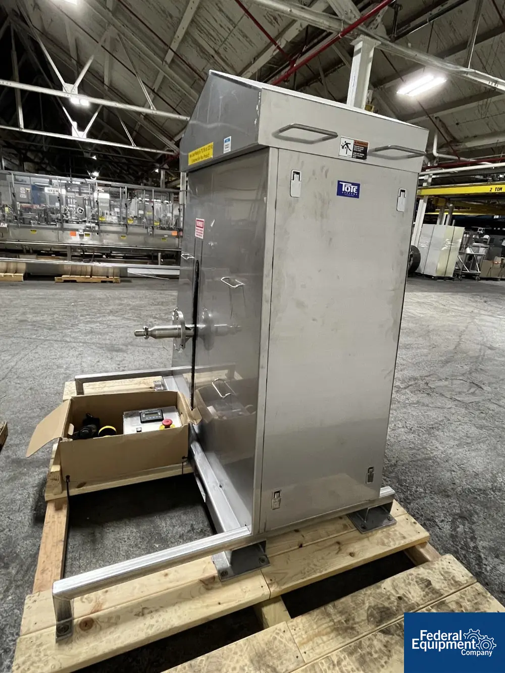 Tote Systems #5-60022-2BLNDR, Bin Blender, Stainless Steel, 2005 - Image 5