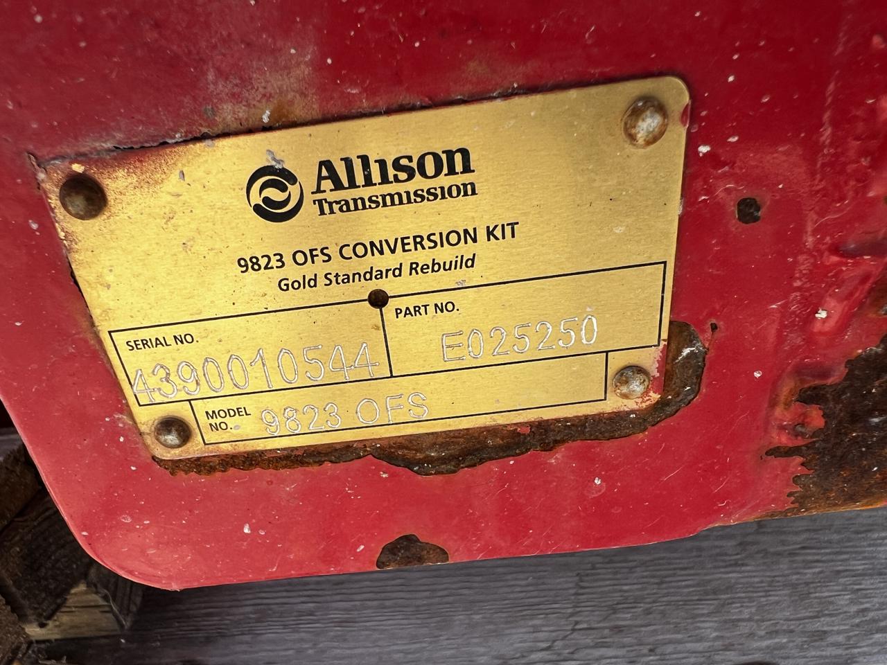 Allison #9823OFS, automatic transmission, for use in fracking - Image 9