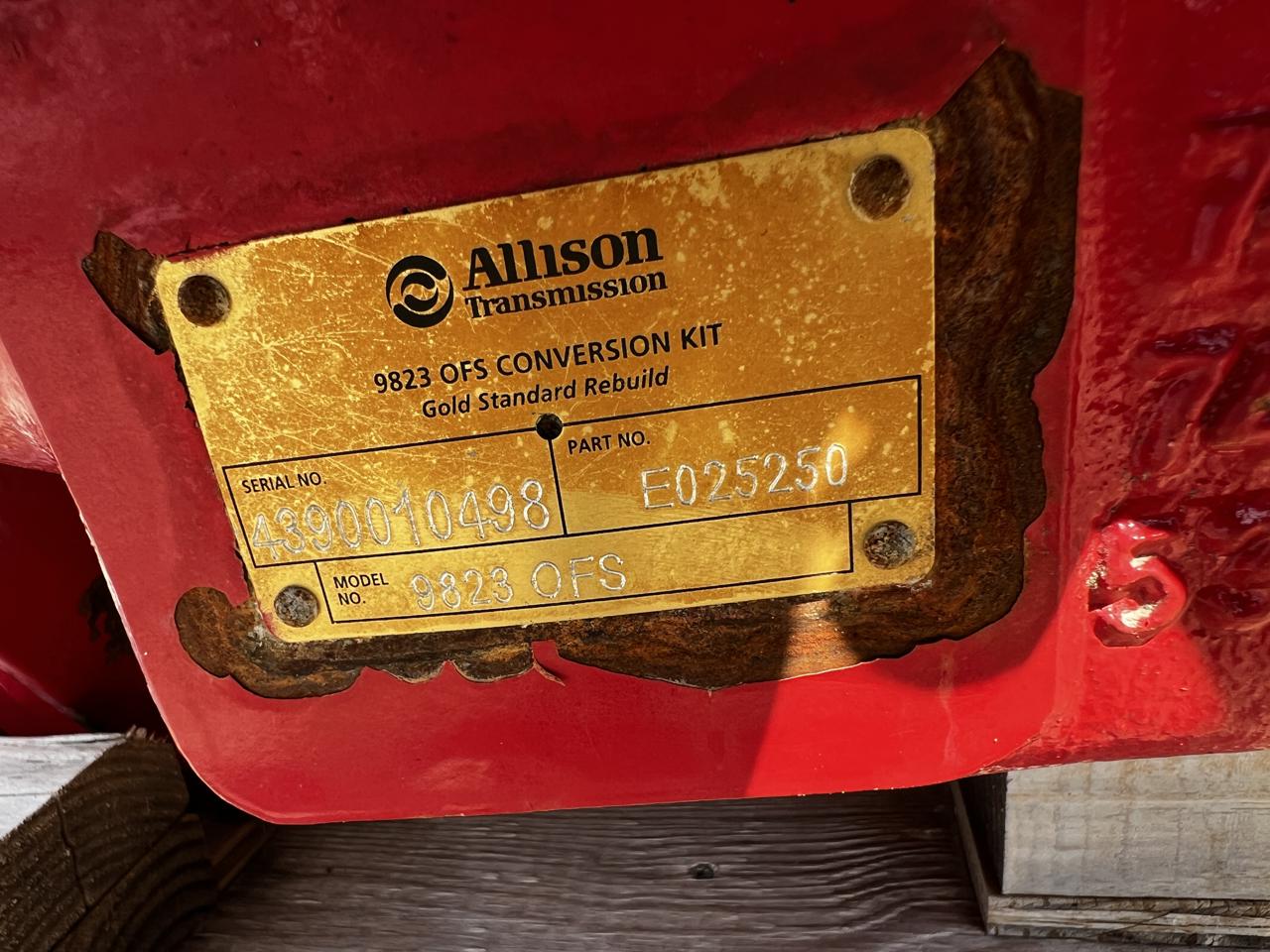 Allison #9823OFS, automatic transmission, for use in fracking - Image 9