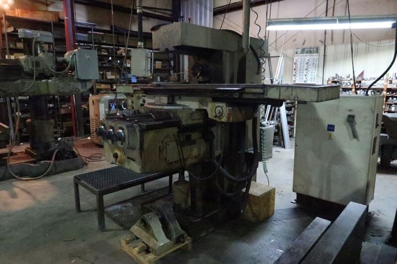 Heckert, WMW #F4000VI/2, universal knee type horizontal mill w/2 arbor supports, 16" x63" table - Image 1
